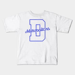 Defunct Dayton Metropolitans Basketball Team Kids T-Shirt